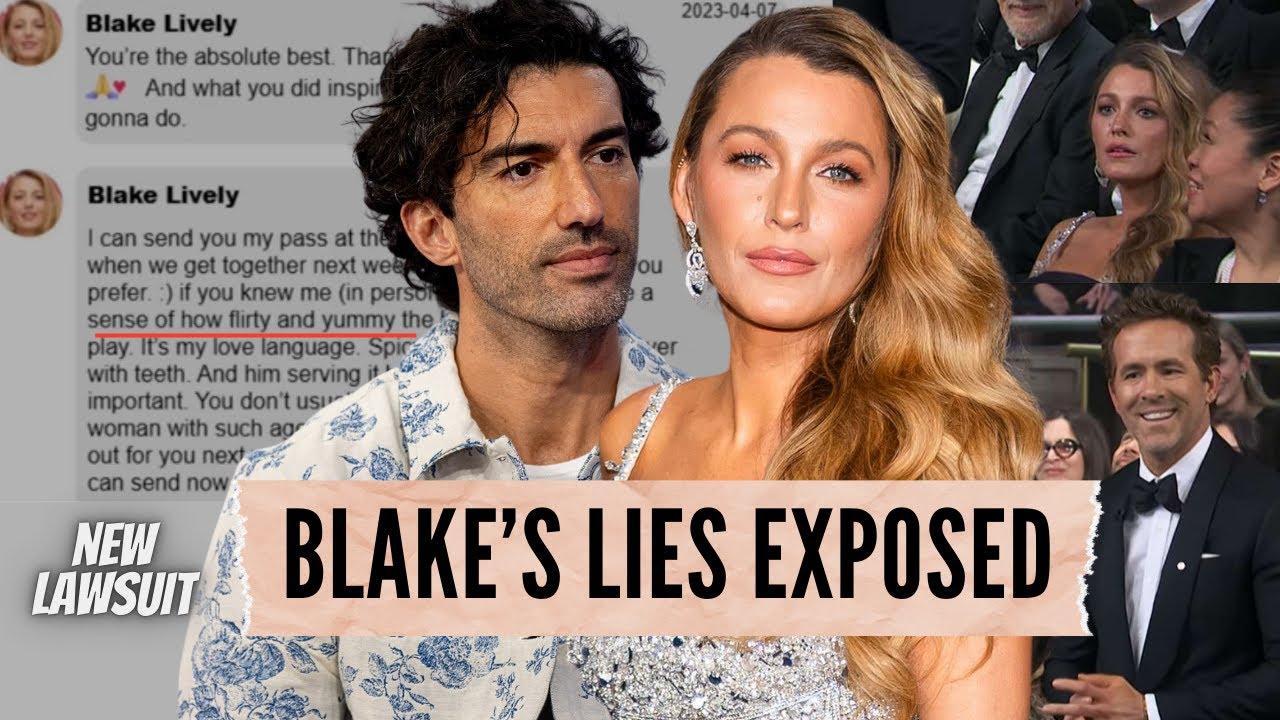 Blake Lively is a MESS: caught in lies and flirty texts to Justin Baldoni!