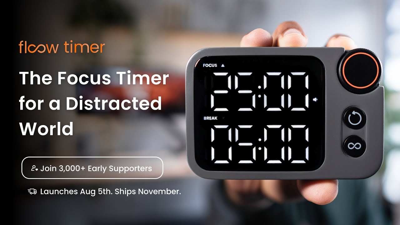 Flow Timer - The Focus Timer for a Distracted World