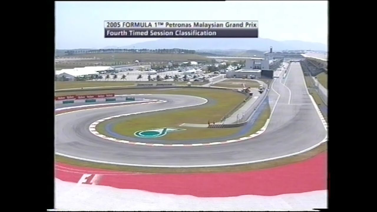 Sepang 2005 F1 FP4 Full (+ FP3 loppu & QLF1 studion alkua)