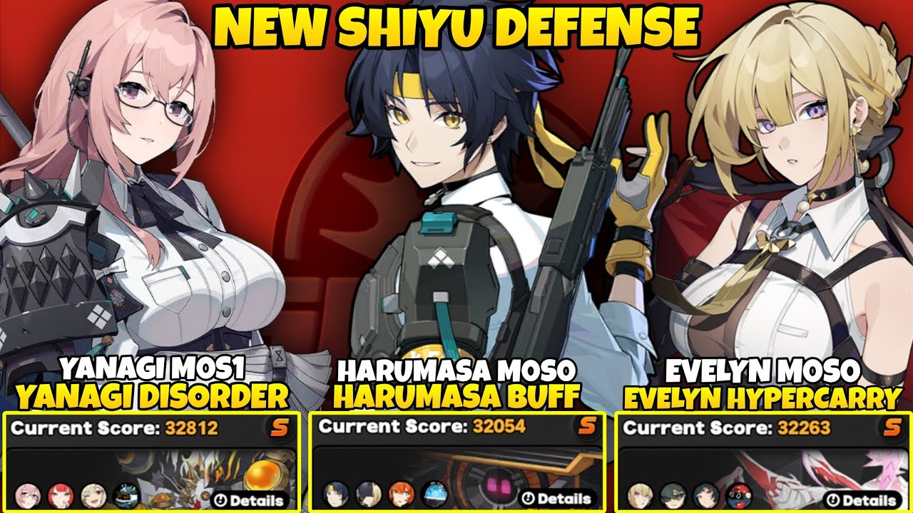 NEW Shiyu Defense Critical Node 5 Yanagi & Harumasa & Evelyn | Zenless Zone Zero