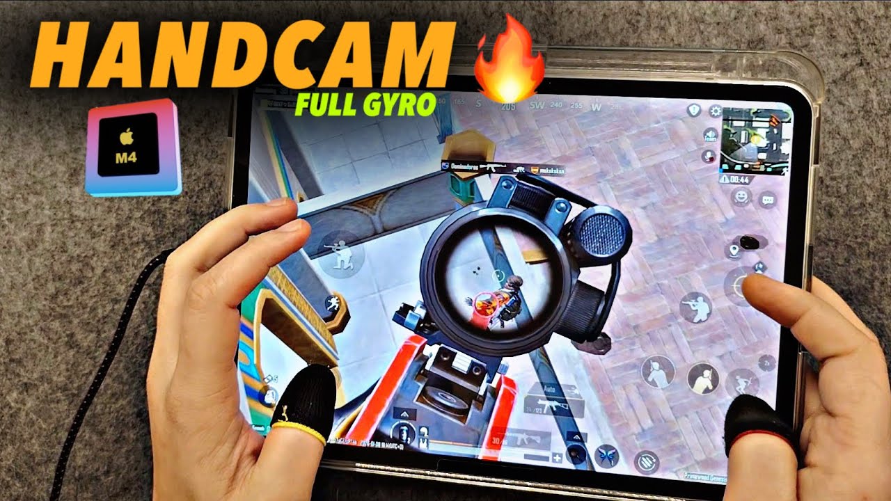  IPAD PRO M4 HANDCAM PUBG | GAMEPLAY 4.2 UPDATE PUBG TEST 🔥 Bgmi sensitivity settings | 120FPS FHD