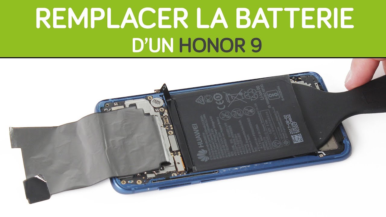 Remplacer sa batterie Honor 9. By SOSav
