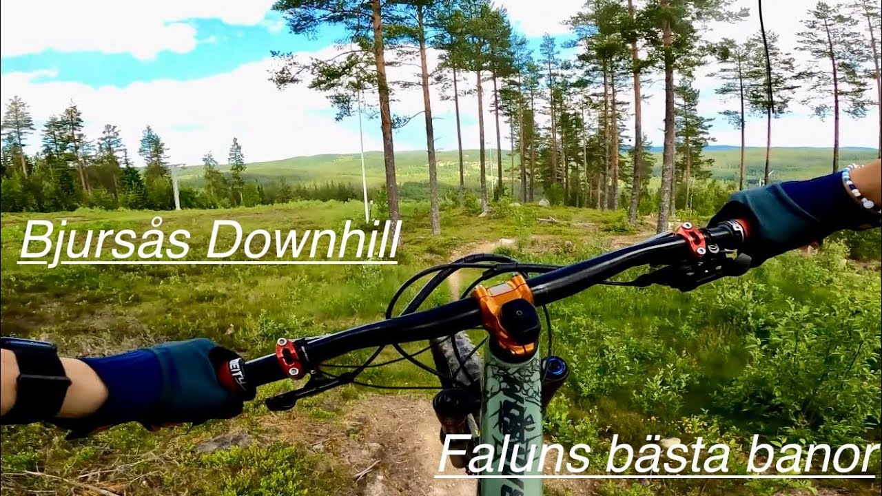Downhill//MTB I BJURSÅS// DALARNAS BÄSTA CYKEL LEDER
