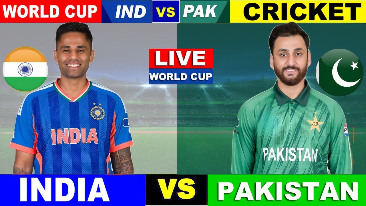🔴 Live IND Vs PAK T20 WC Match |Live Cricket Match Today| IND vs PAK 27th T20 2nd innings last 3 Ove