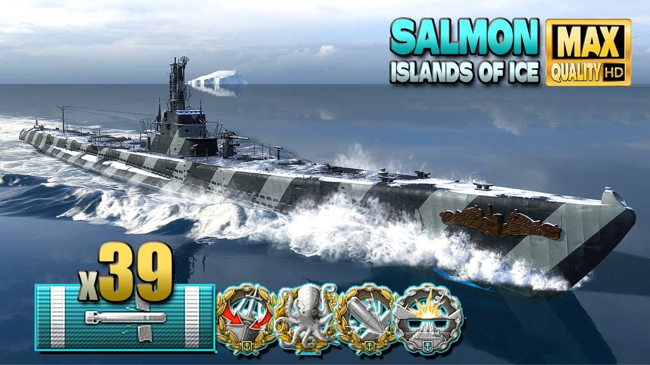 Submarine Salmon: поворот как последняя надежда - World of Warships