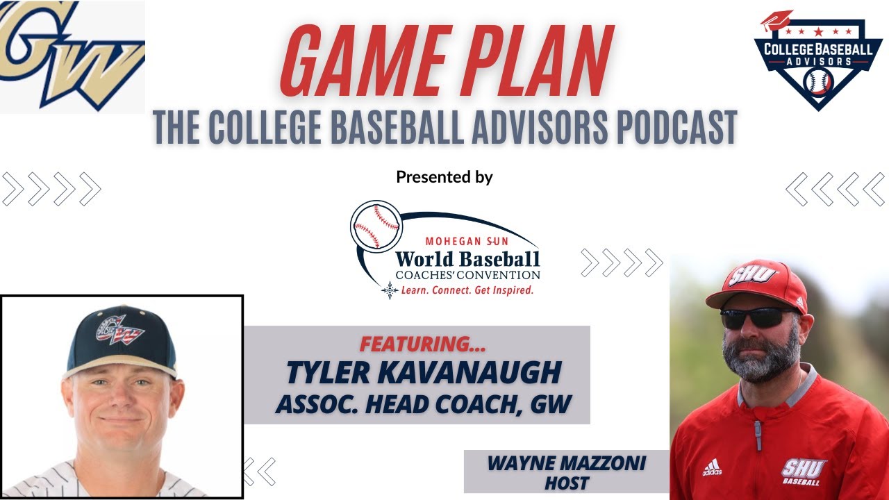 Tyler Kavanaugh, Associate Head Baseball Coach, George Washington University.