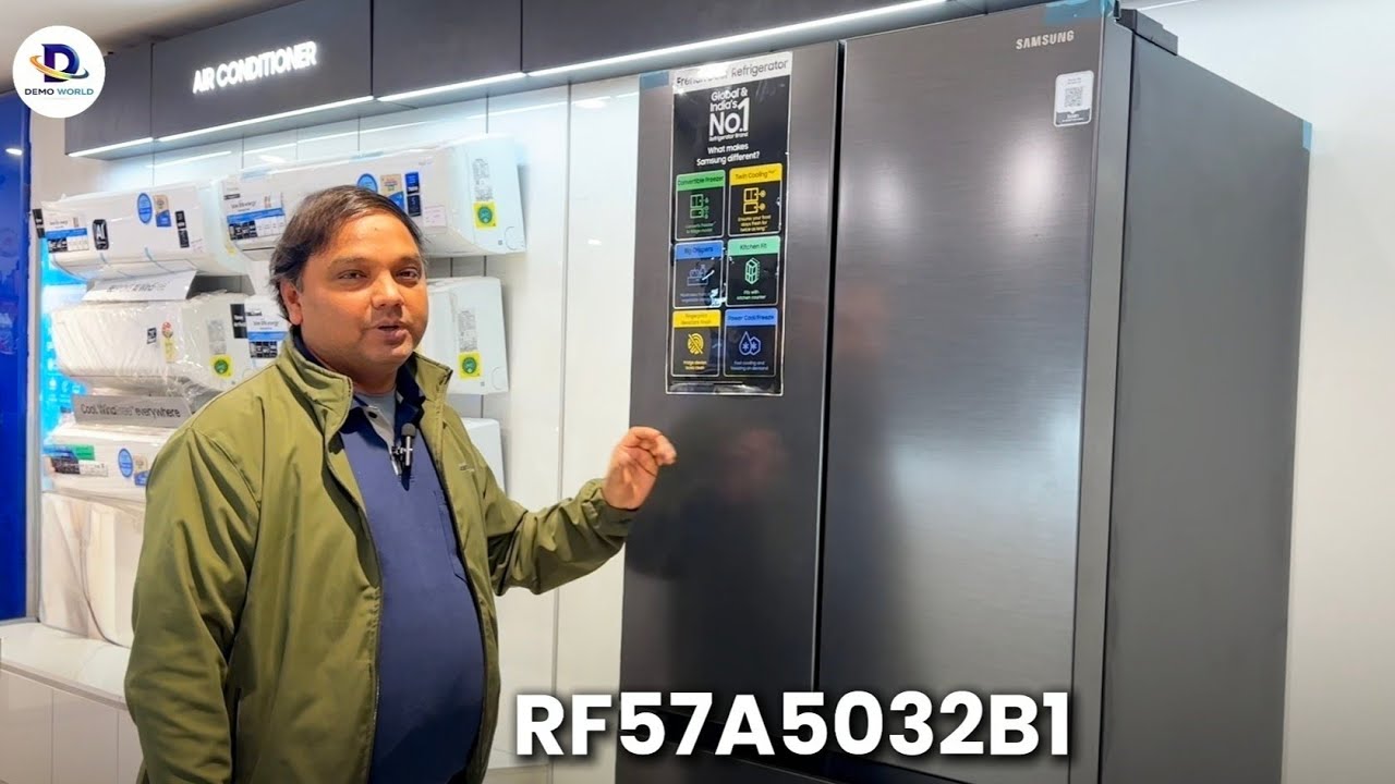 Samsung | RF57A5032B1/TL | Samsung 3-Door French Door Refrigerator Demonstration