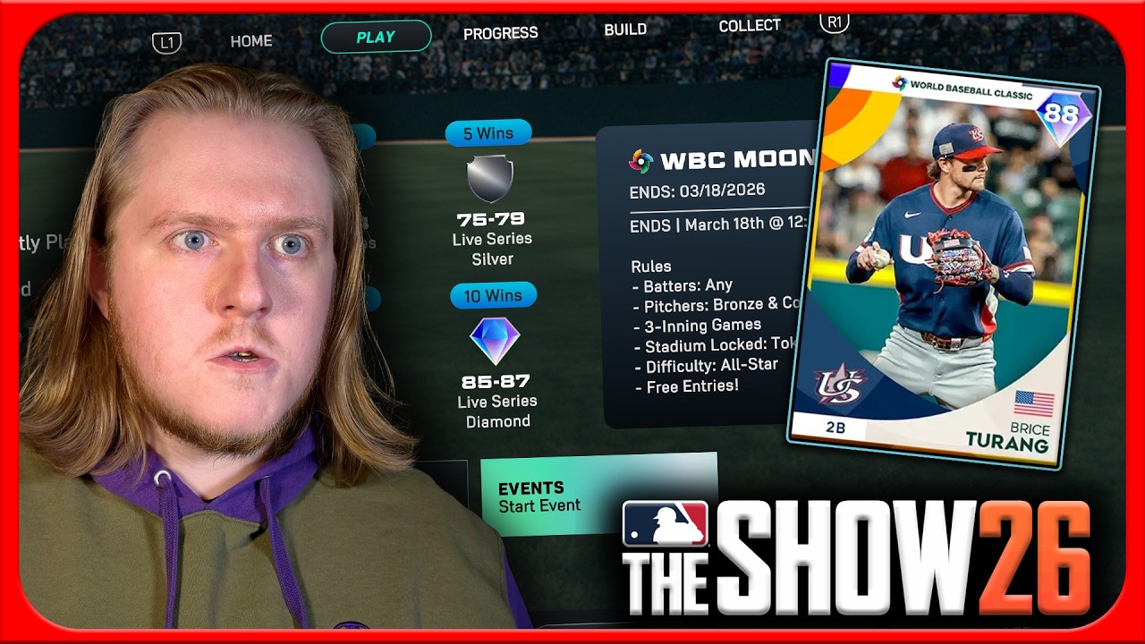 LIVE - Playing the Moonshot Event! Ranked After - MLB The Show 26