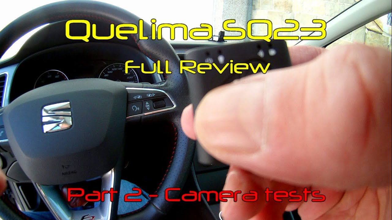 Quelima SQ23 full Review - Part 2 - Camera tests