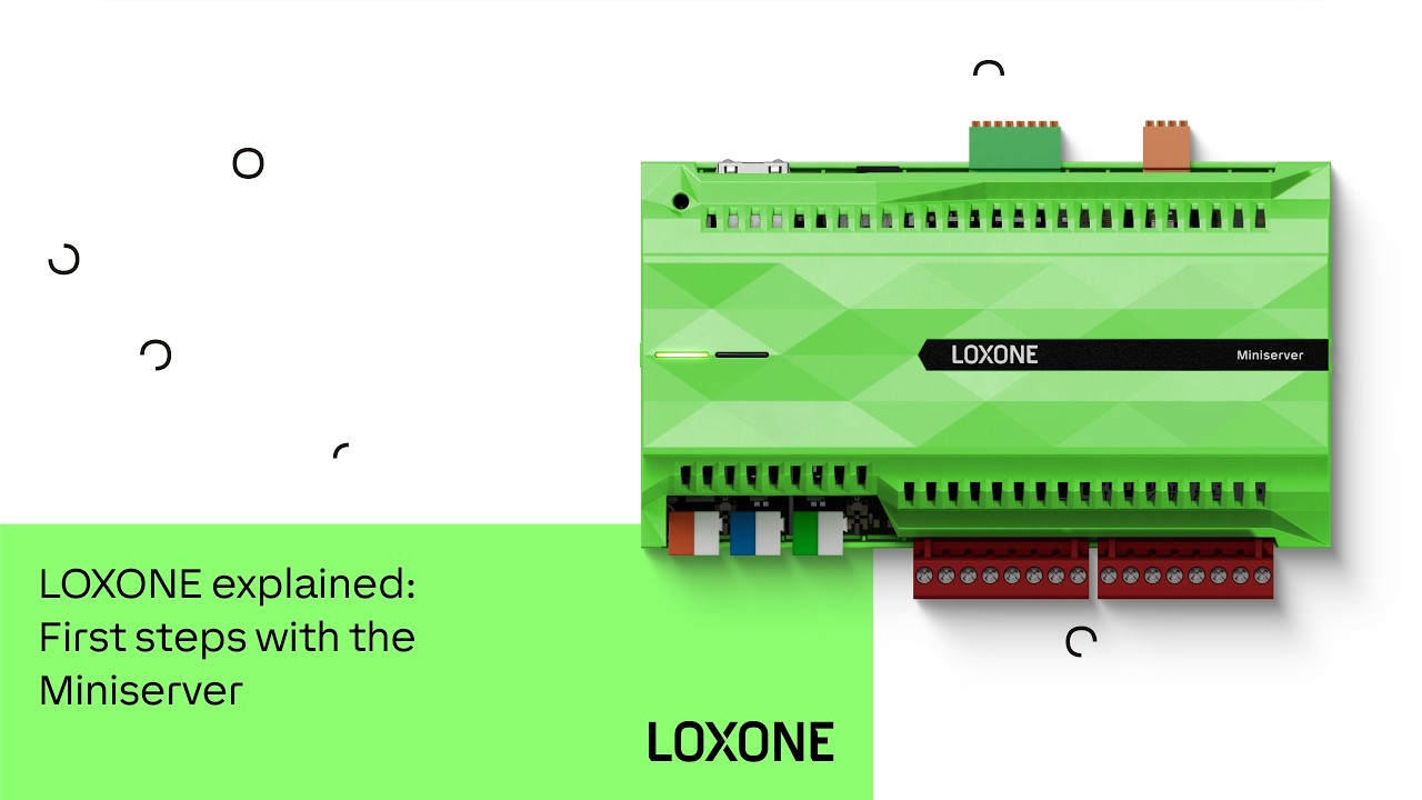 First Steps With the Miniserver | Loxone Explained [4K]