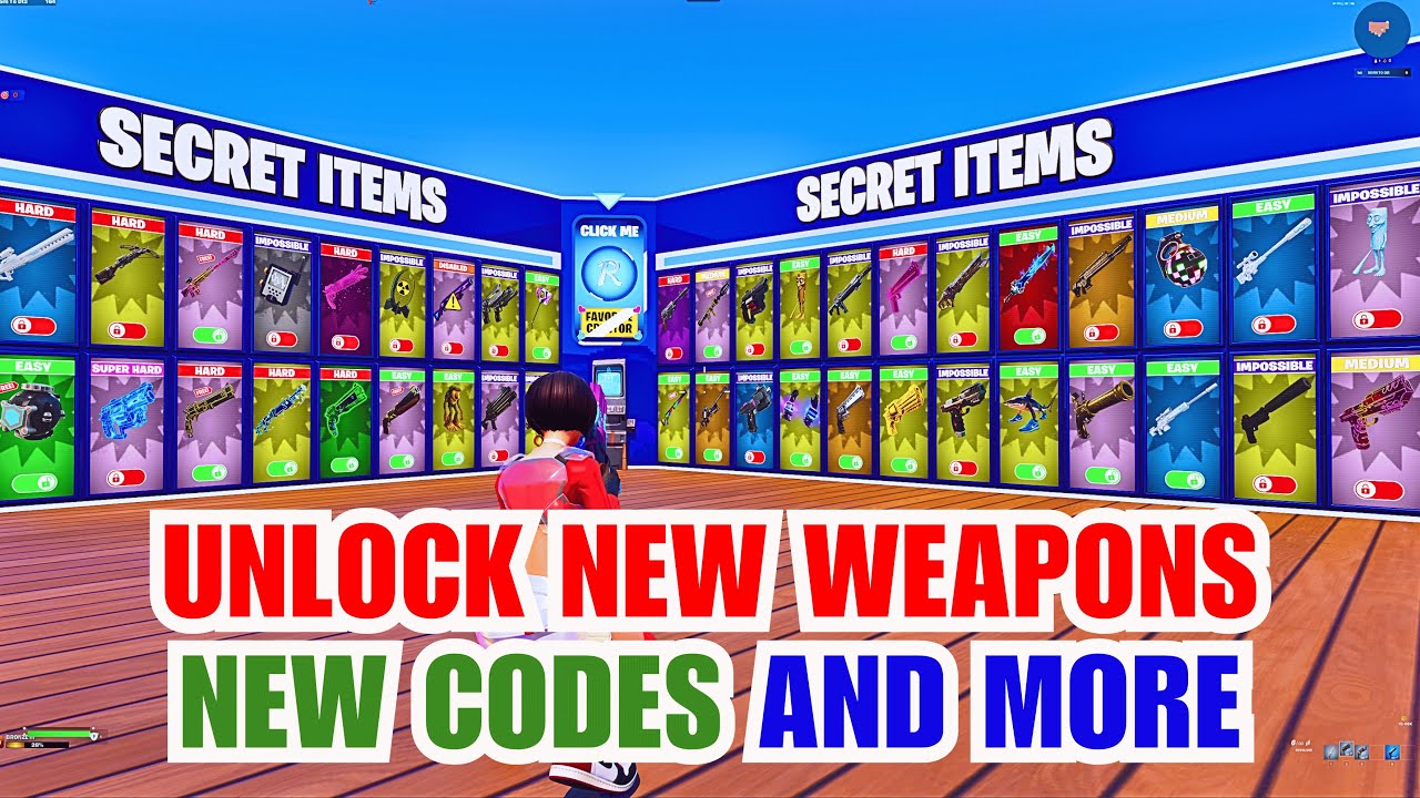 WILD SNIPER ONE SHOT CODES FORTNITE (ALL WEAPONS) ALL CODES AIMBOT AND MORE PART2