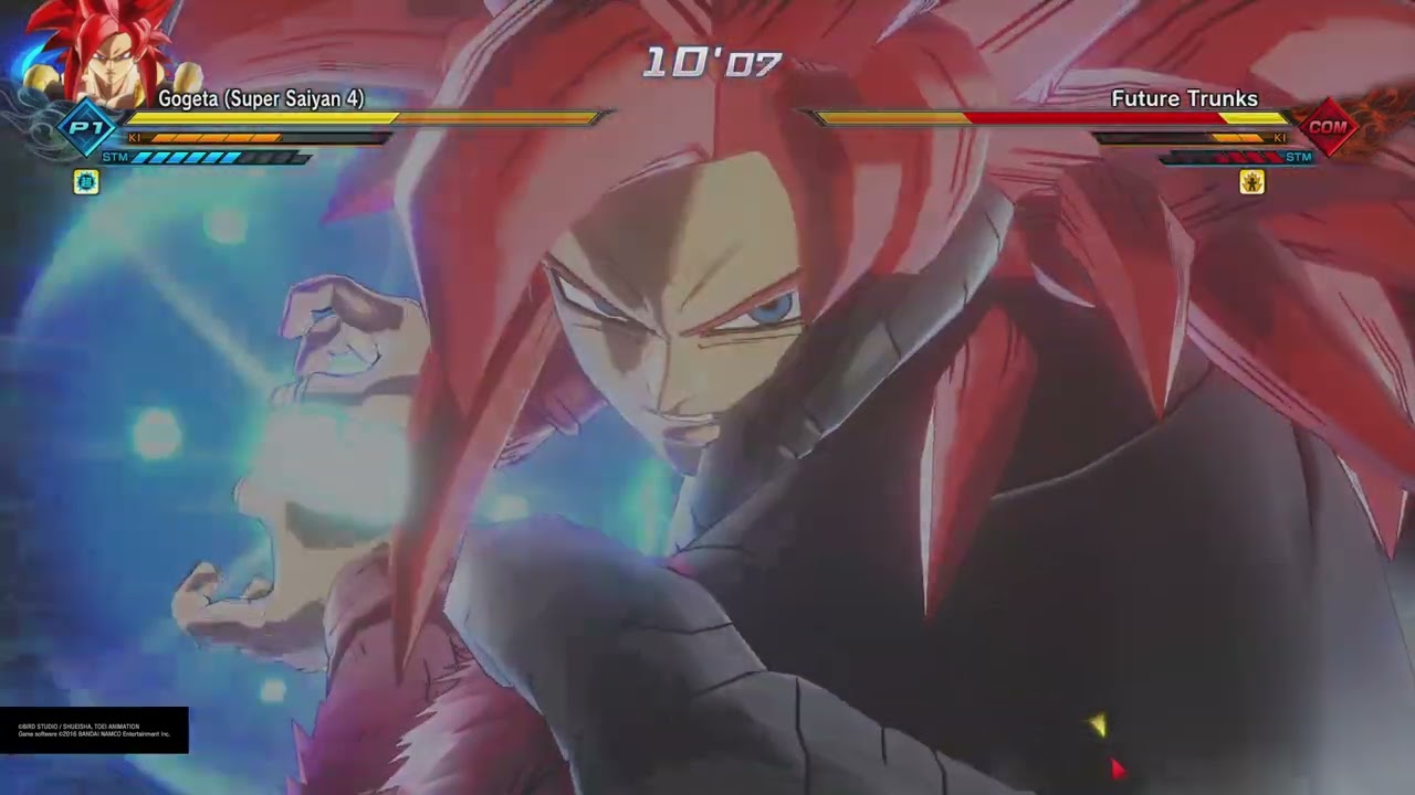 DRAGON BALL XENOVERSE 2: SUPER SAIYAN 4 FUSION (GOGETA)PQ 122