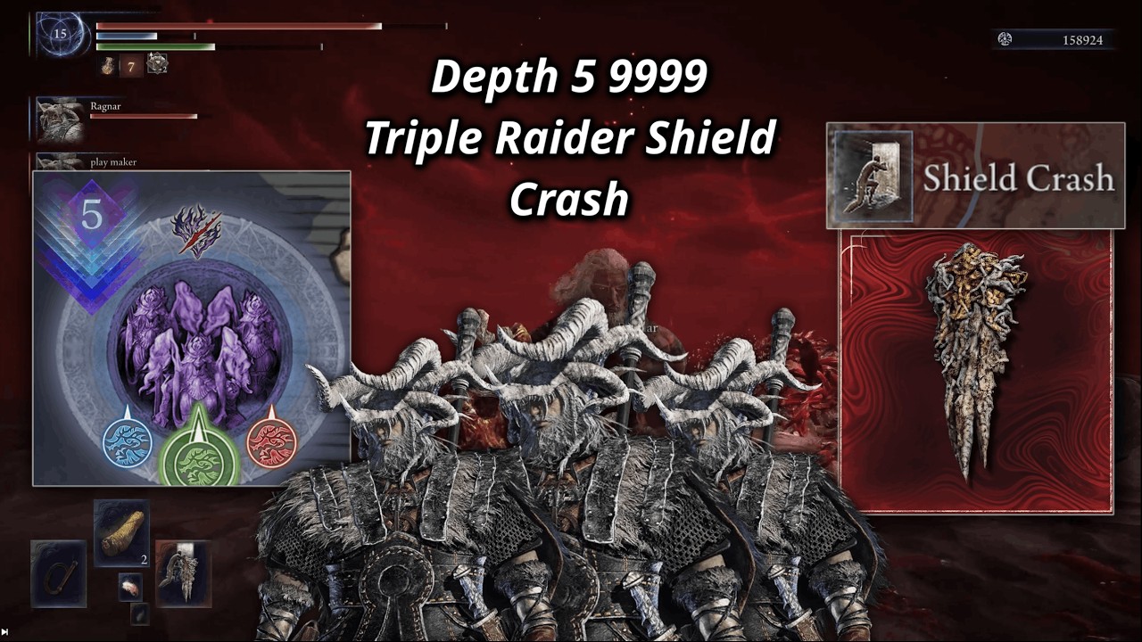 Nightreign - Triple Raiders Crushing Depth 5 Everdark Balancers (Strongest Balancers Counter)