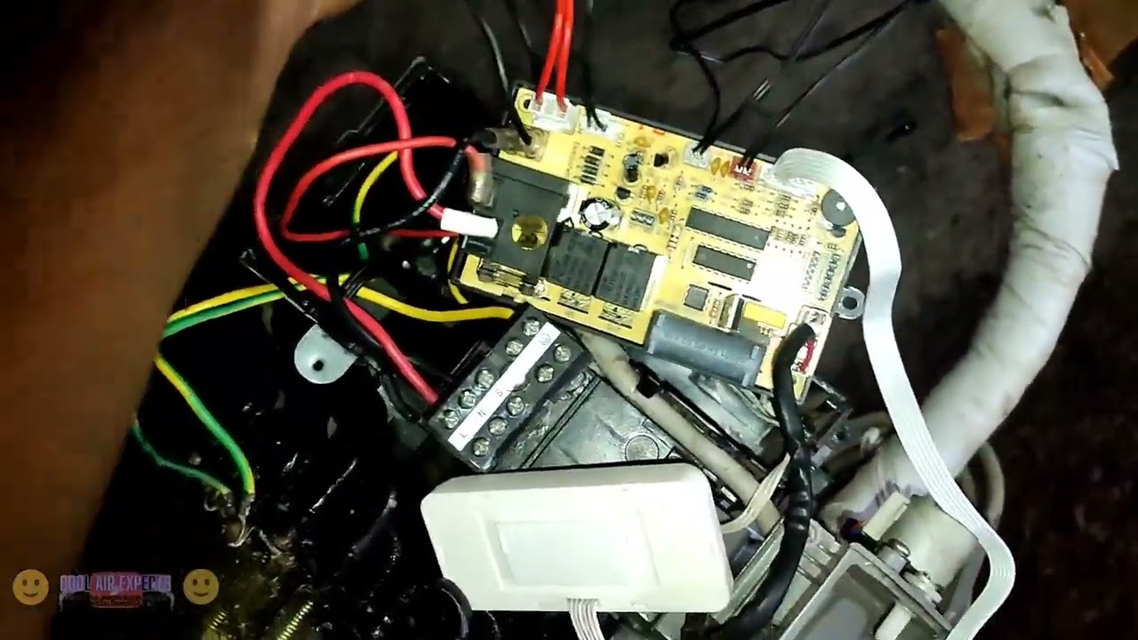 How to fix universal PCB in non inverter ac | universal PCB wiring connection | cool air experts