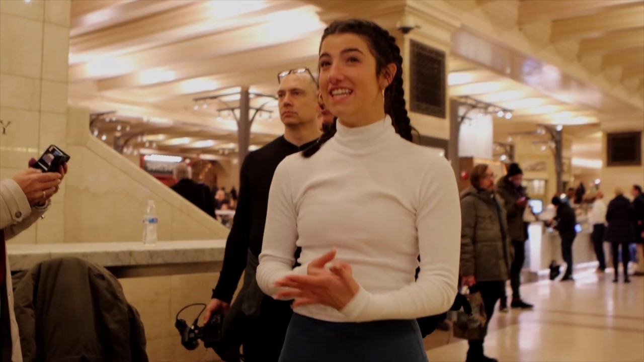 Charli in NYC with Jordan Matter