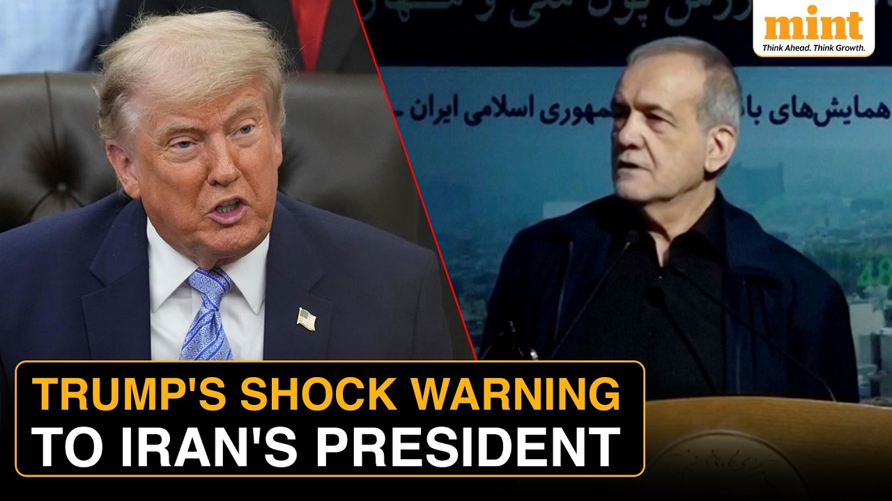 Trump Threatens To 'Take Over' Iran After Pezeshkian's TV Jab | US-Iran Peace Deal In Danger?