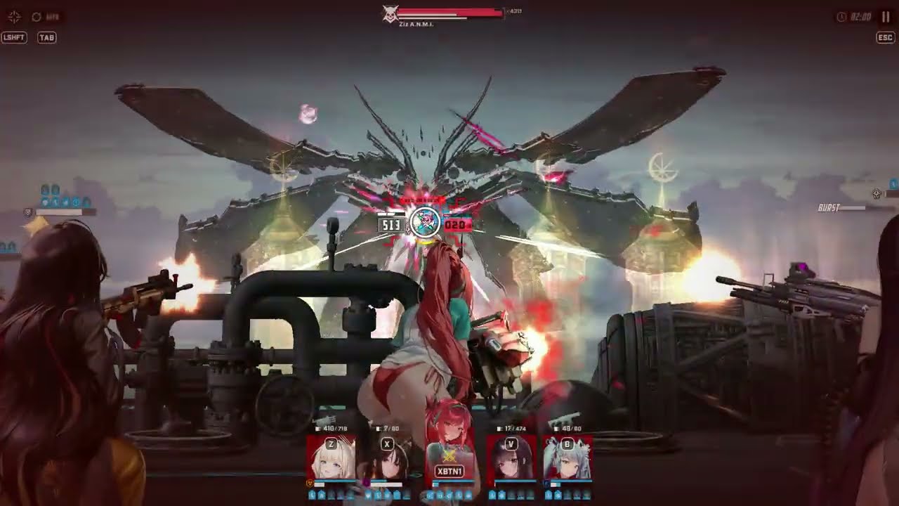 NIKKE 40-36 Hard - Ziz | 1601K CP