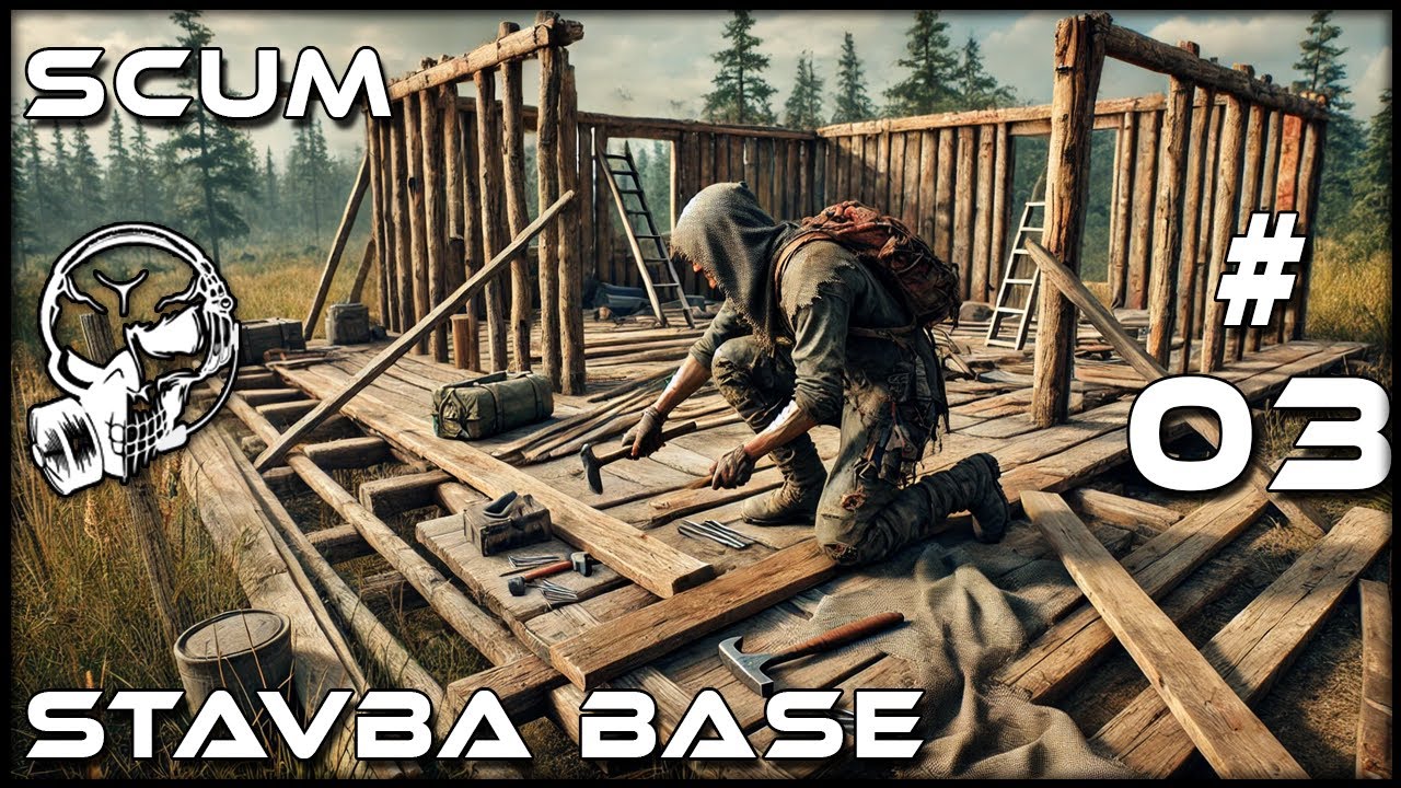 TOHLE ZABERE SAKRA HODNĚ ČASU A SUROVIN | SCUM Server #3 CZ / SK