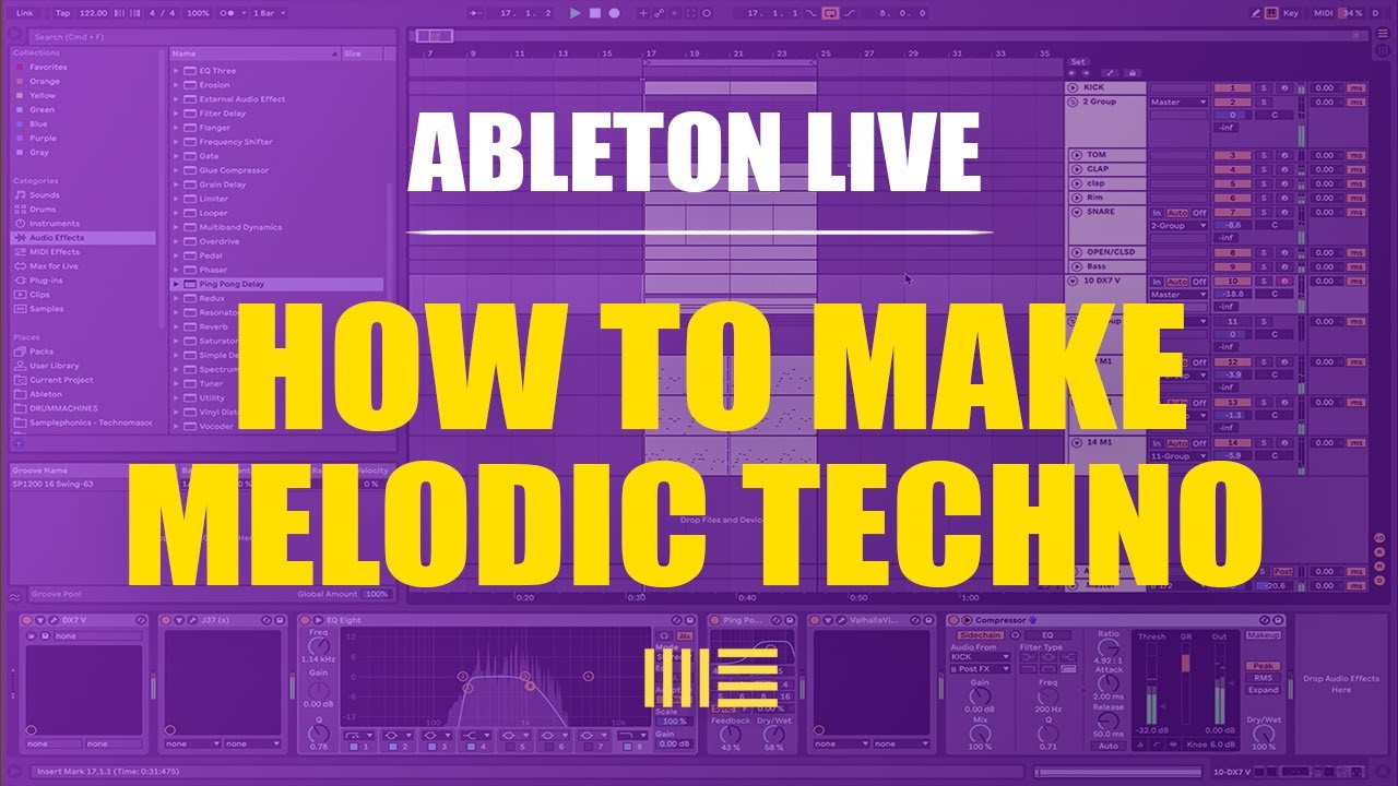 How to Make Melodic Techno | Ableton Live