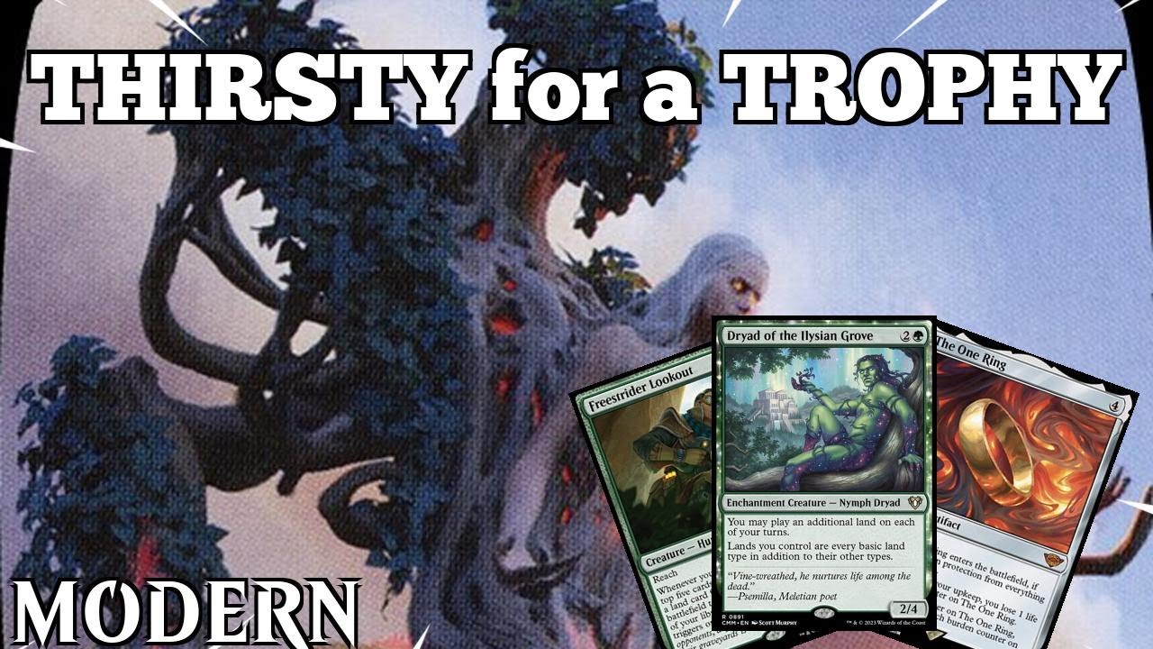 THIRSTY for a TROPHY | Lookout Valakut | Modern | MTGO