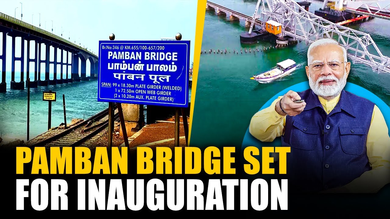 India’s First Vertical Lift Railway Bridge Set for Grand Inauguration