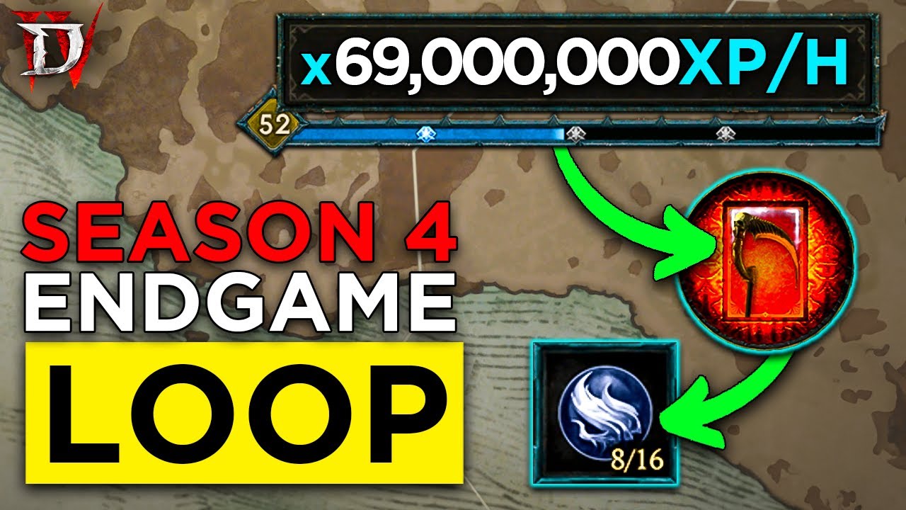 Season 4 significantly Changes Leveling & Endgame Progression in Diablo 4!