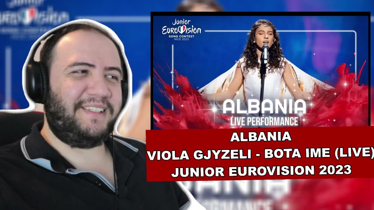 Viola Gjyzeli - Bota Ime (LIVE) Albania 🇦🇱 | Junior Eurovision 2023 | #JESC2023 -TEACHER PAUL REACTS