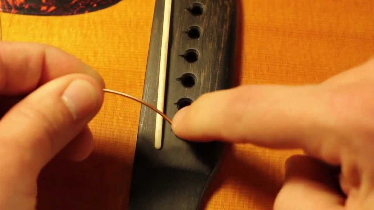 COMO CAMBIAR CUERDAS GUITARRA ACUSTICA