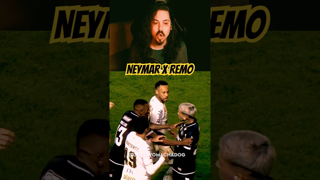 Dublagem de Neymar X Remo! #dublagem #neymar #brasileir&atilde;o #futebol #remo #neymarjr