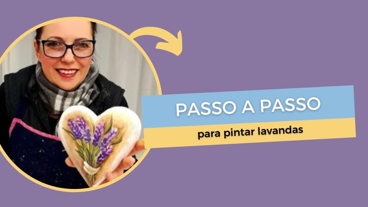PASSO A PASSO PARA PINTAR LAVANDAS COM ACABAMENTO PERFEITO