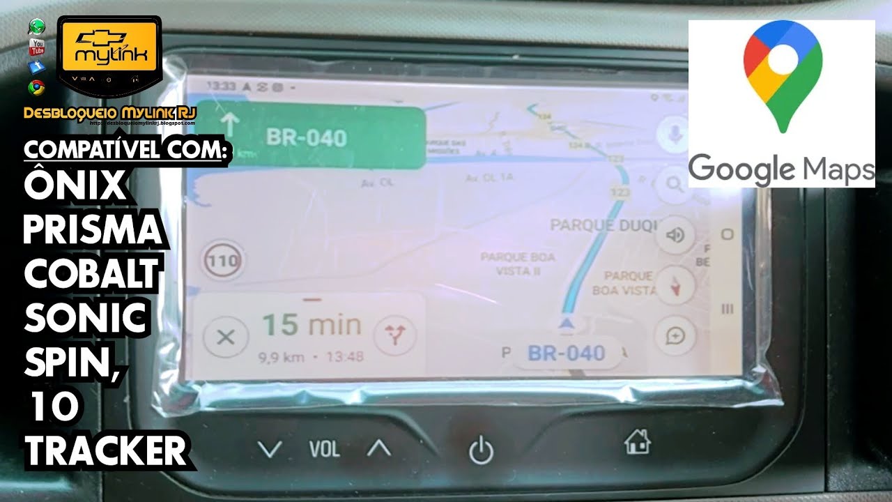 MAPS no MYLINK 1: FUNCIONANDO PERFEITAMENTE!