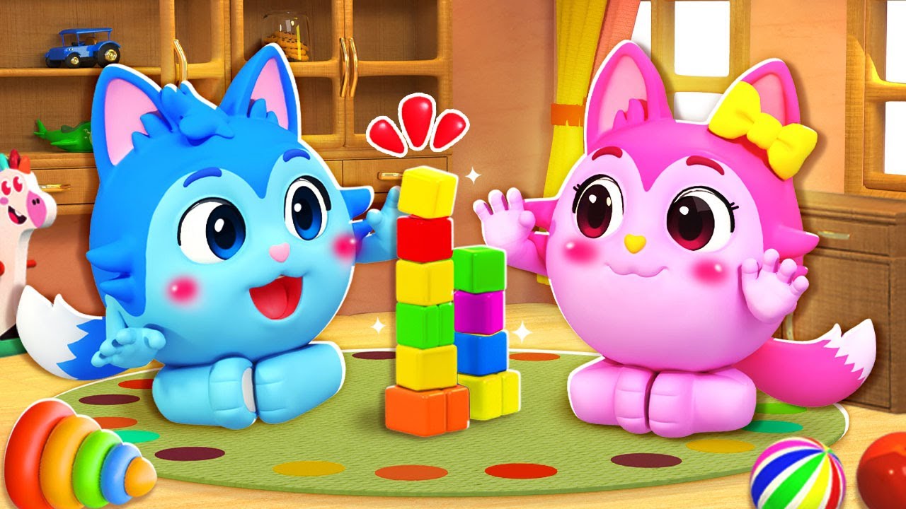 Building Blocks Song 🧩 + More Nursery Rhymes & Kids Songs I Learning Good Habits & Sing English