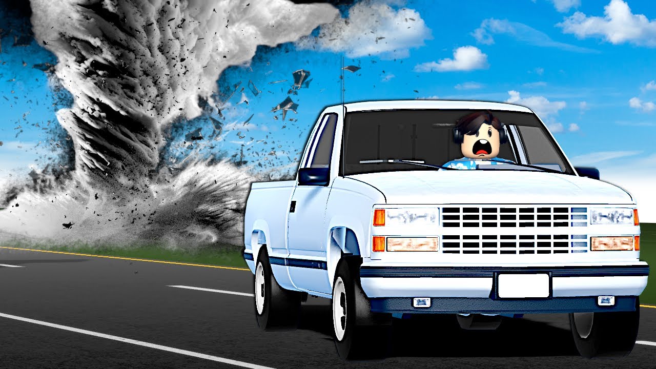 Chasing a HUGE TORNADO in Roblox!