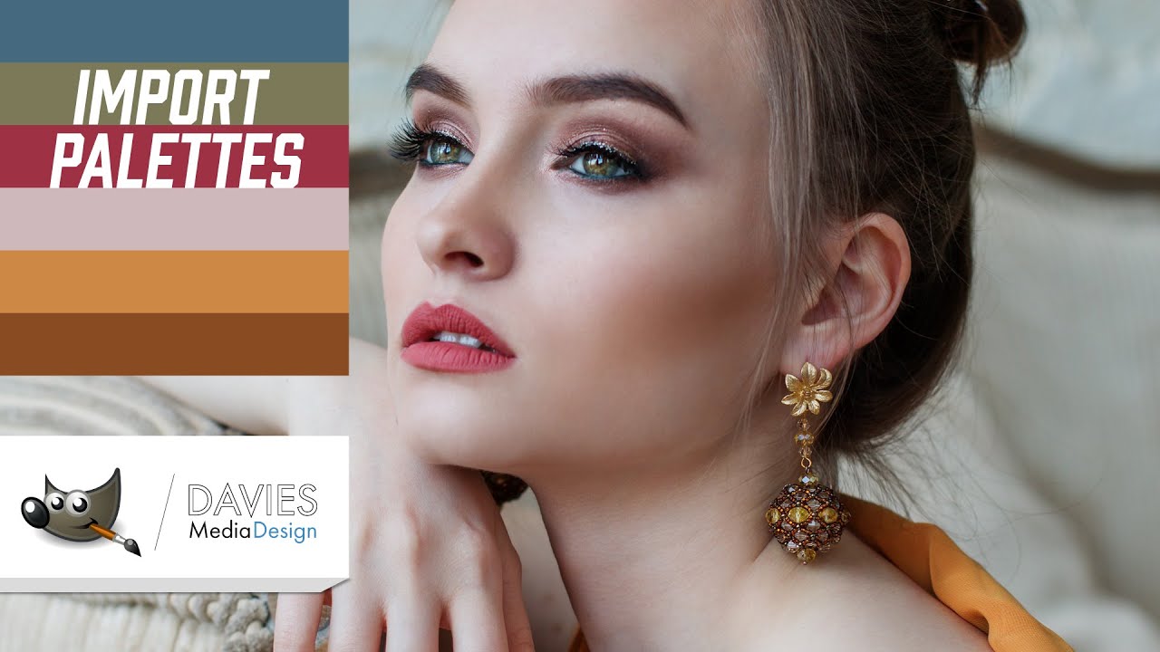 How to Import Palettes in GIMP 2.10 + Create Palettes from Photos