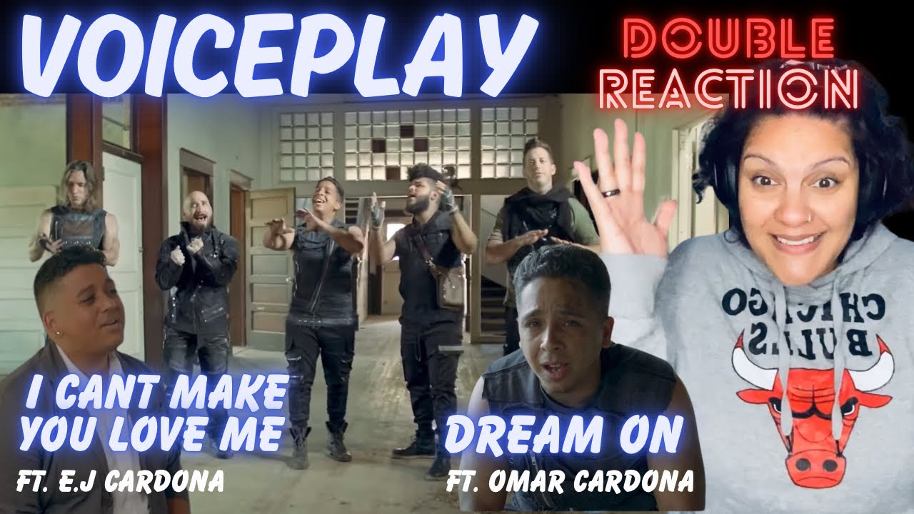 CROW reacts| VOICEPLAY| I can’t make you love me ft EJ Cardona | Dream On ft Omar Cardona ❤️🙌🏽🔥
