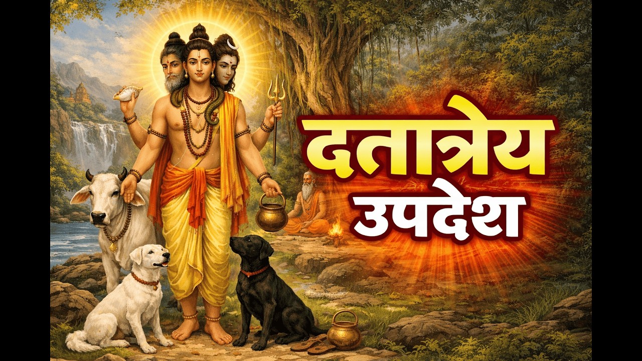 दत्तात्रेय से सीखें जीवन का सत्य | | Dattatreya: The Guru of the Universe | Timeless Knowledge