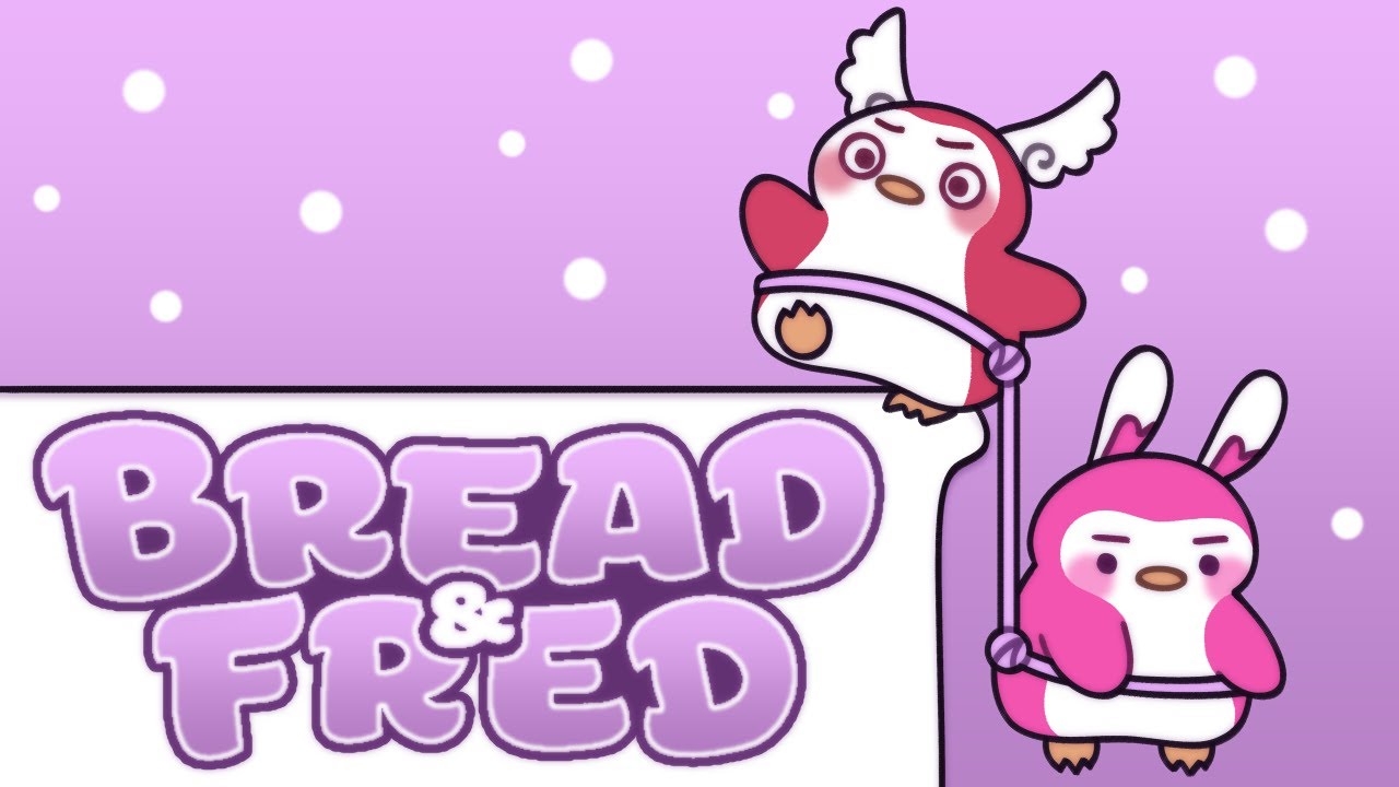 PENGUIN RACE! | Bread and Fred