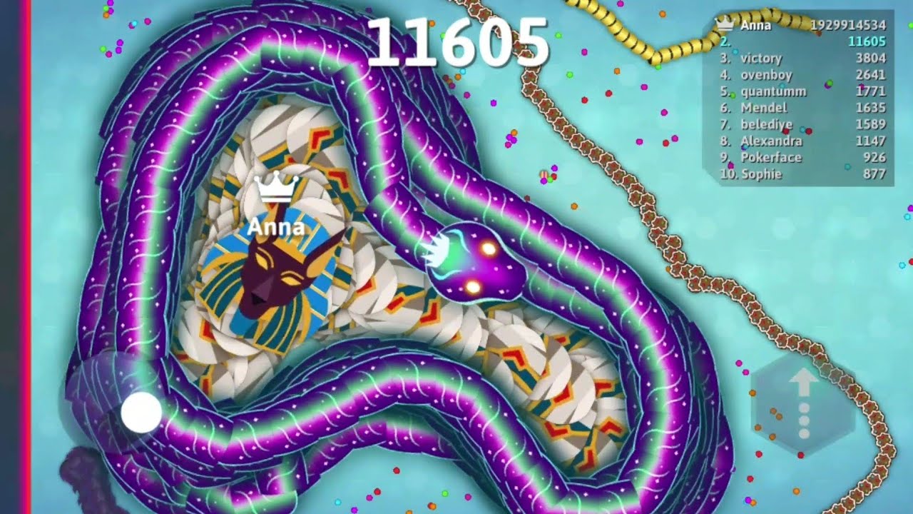 How To Get 10k Score Using A This Strategy? Snake.io Gameplay #snakeio 