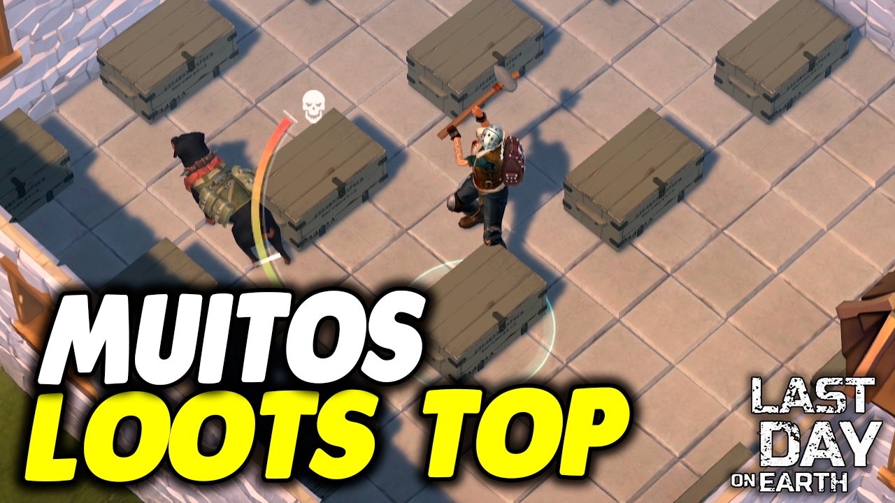 MUITOS LOOTS TOP NA NOVA INVASÃO - Last Day On Earth