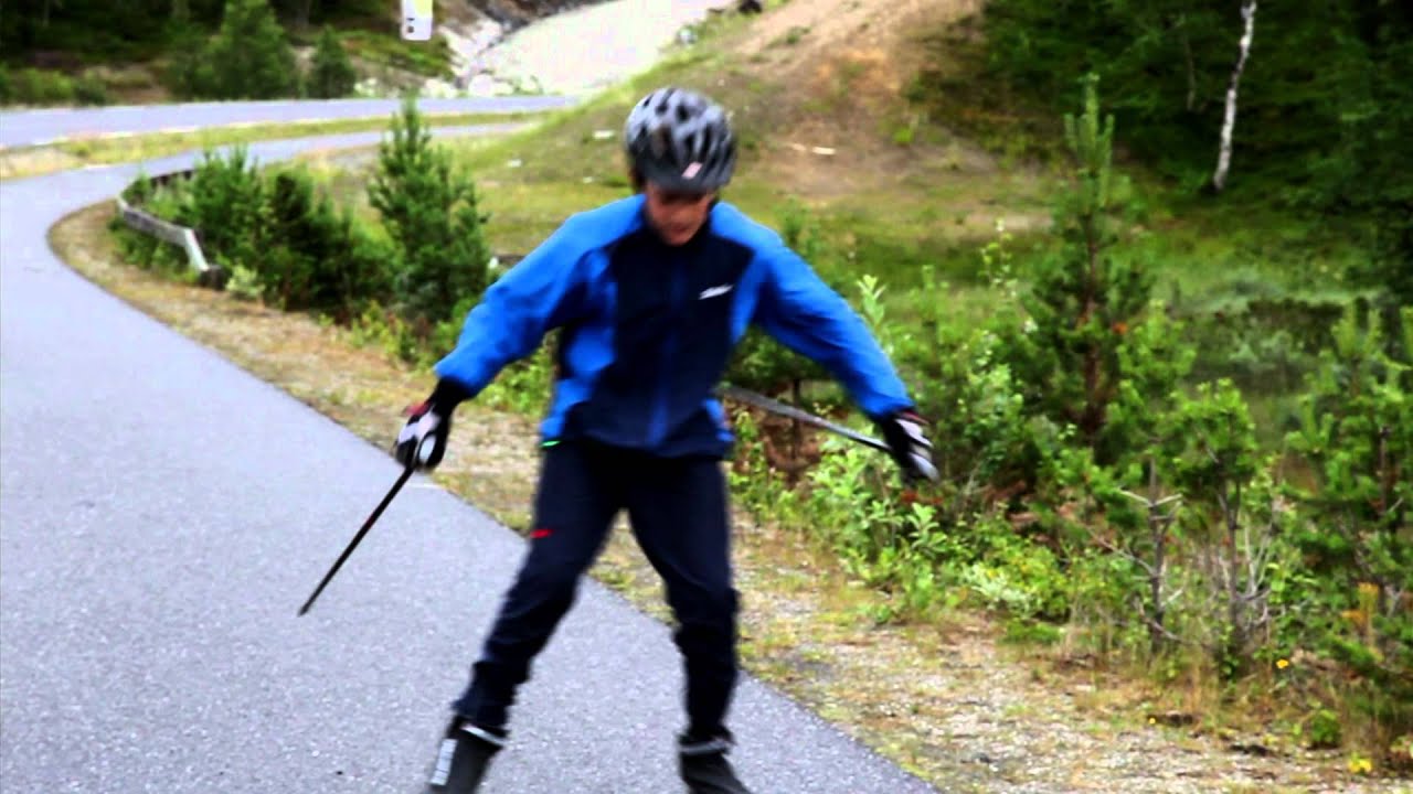 Skøyteteknikk, rulleski