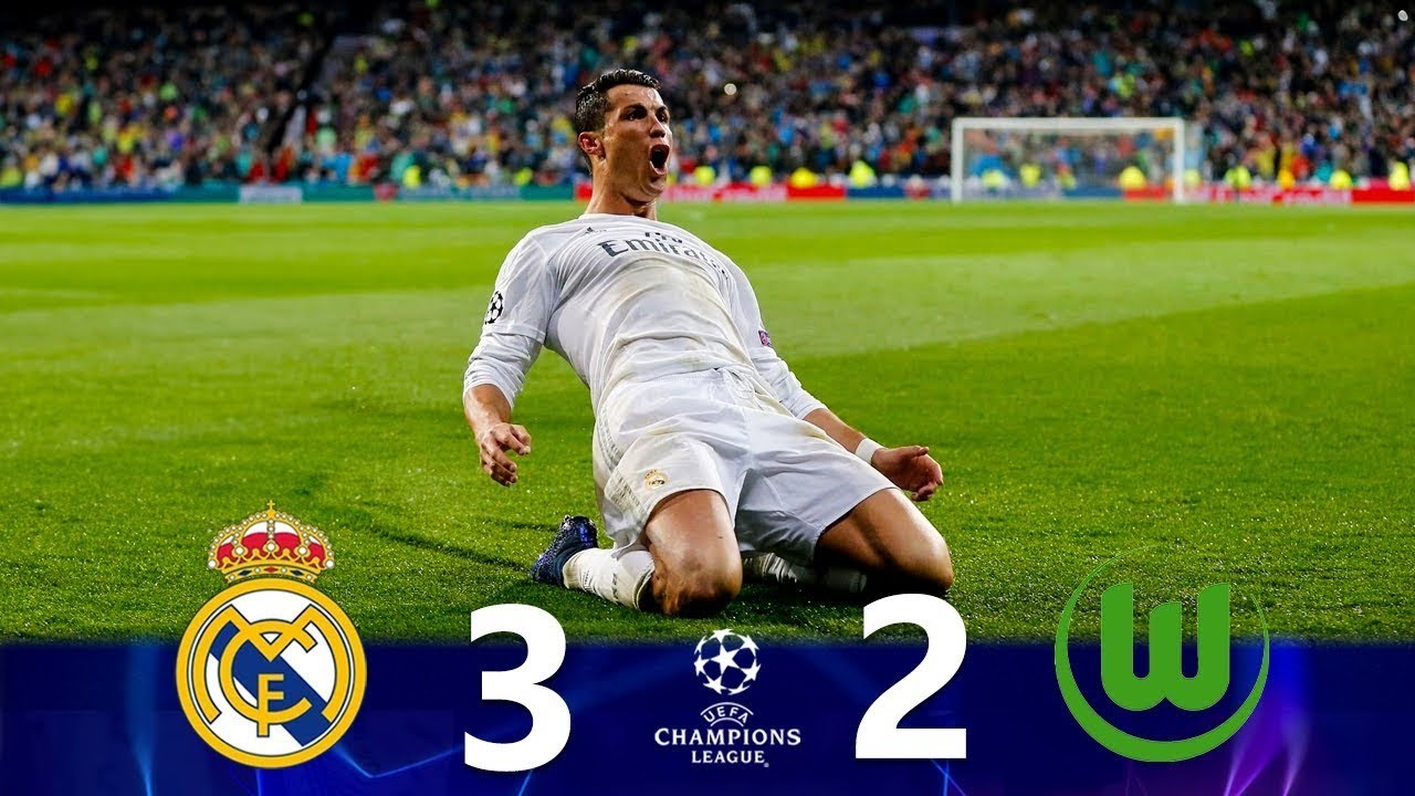 📹 Real Madrid 3 x 2 Wolfsburg (RONALDO MASTERCLASS!!) U.C.L 2016 | 𝗘𝘅𝘁𝗲𝗻𝗱𝗲𝗱 Goals & 𝗛𝗶𝗴𝗵𝗹𝗶𝗴𝗵𝘁𝘀