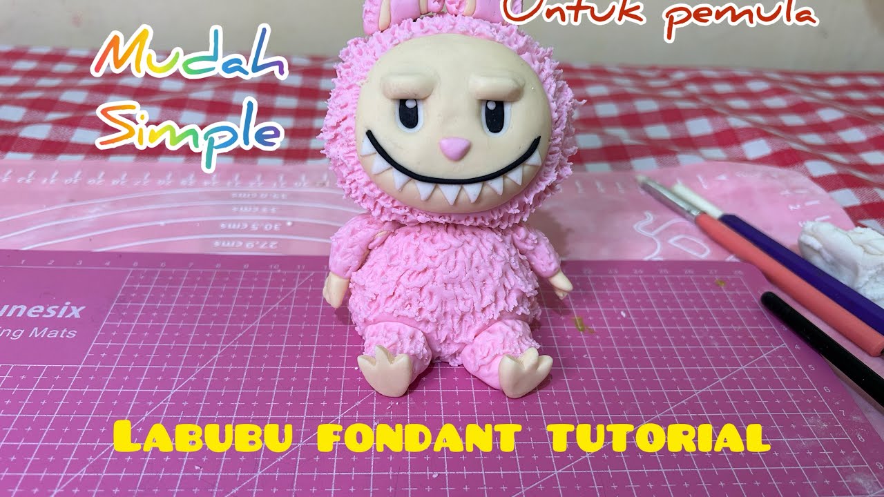 Labubu fondant tutorial