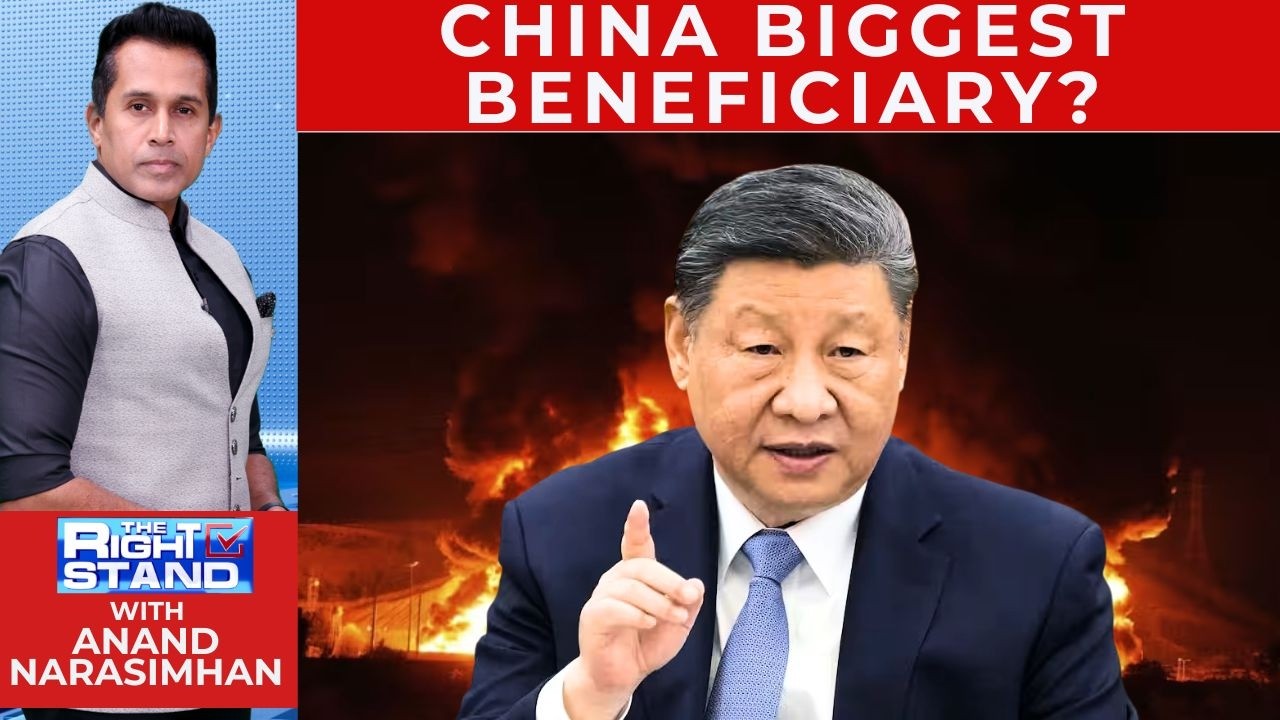 Middle East War News | Fury In The Gulf: China Biggest Beneficiary? | The Right Stand | News18