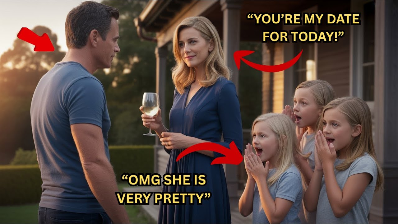 As a Single Dad, My Triplets Set Me Up on a “Joke” Date With a Widow — Then She Changed Everything