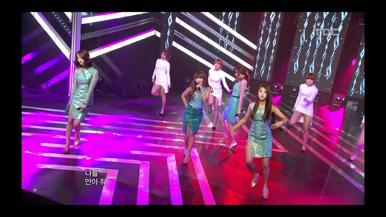 Sistar - Alone, 씨스타 - 나 혼자, Music Core 20120519