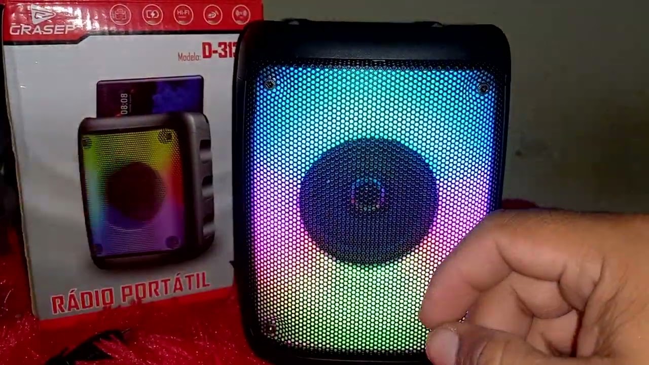 CAIXA DE SOM DA GRASEP MODELO D-3139