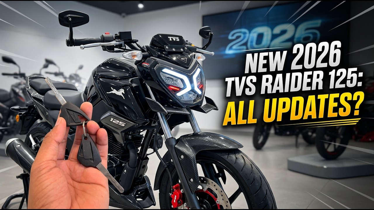 Tvs Raider 125cc 2026 - Z Black - Single Disc: Mileage, Engine, Sound & on Road Price ? 