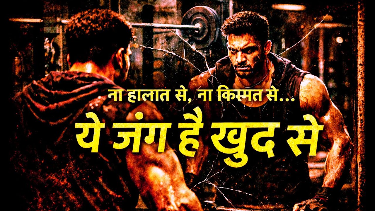 Khud Se Jung 2026 | Gym Motivation & Emotional Rap | Jajba Jagane Wala Song