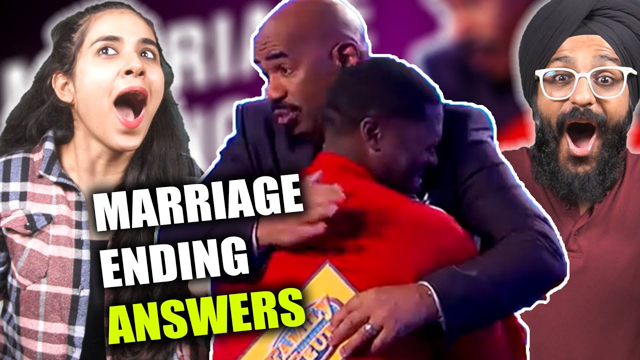 Indians React to Here's how to destroy your marriage on Family Feud!