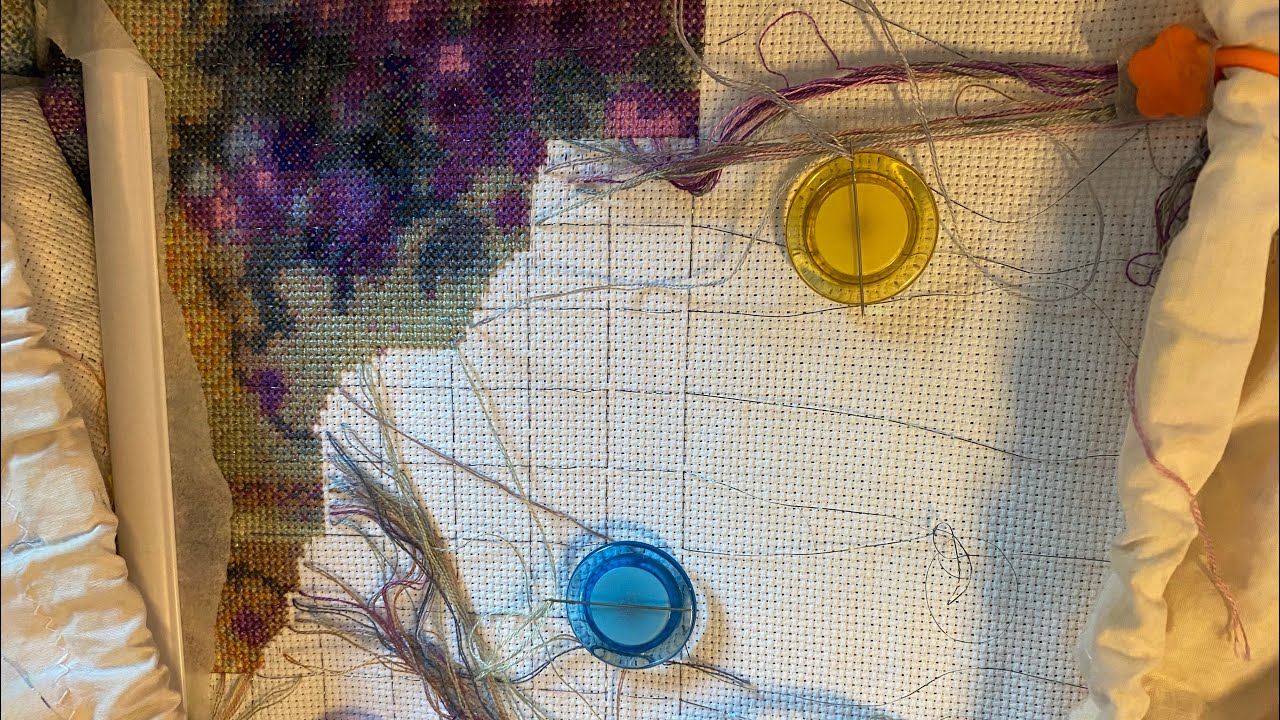 Cross Stitch: Stitch With Me #208 (with talking)